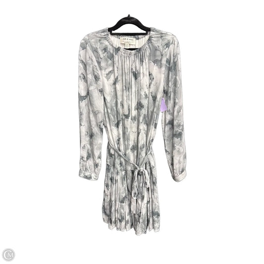 Dress Casual Short By Cloth & Stone In Grey & White, Size: M