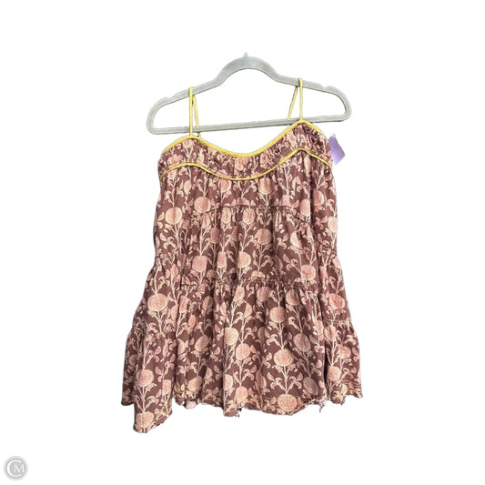 Dress Casual Short By Free People In Floral Print, Size: Xs