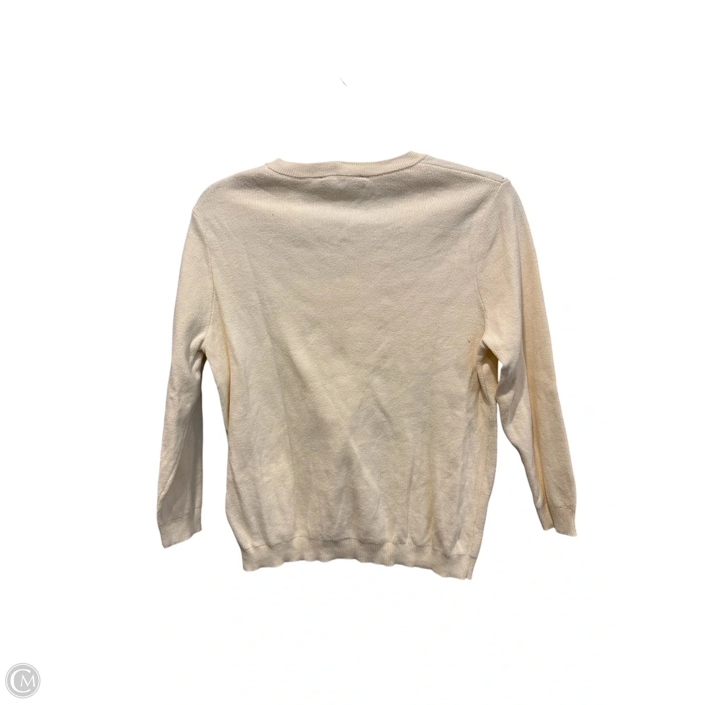 Cardigan By Zara In Cream, Size: Xs