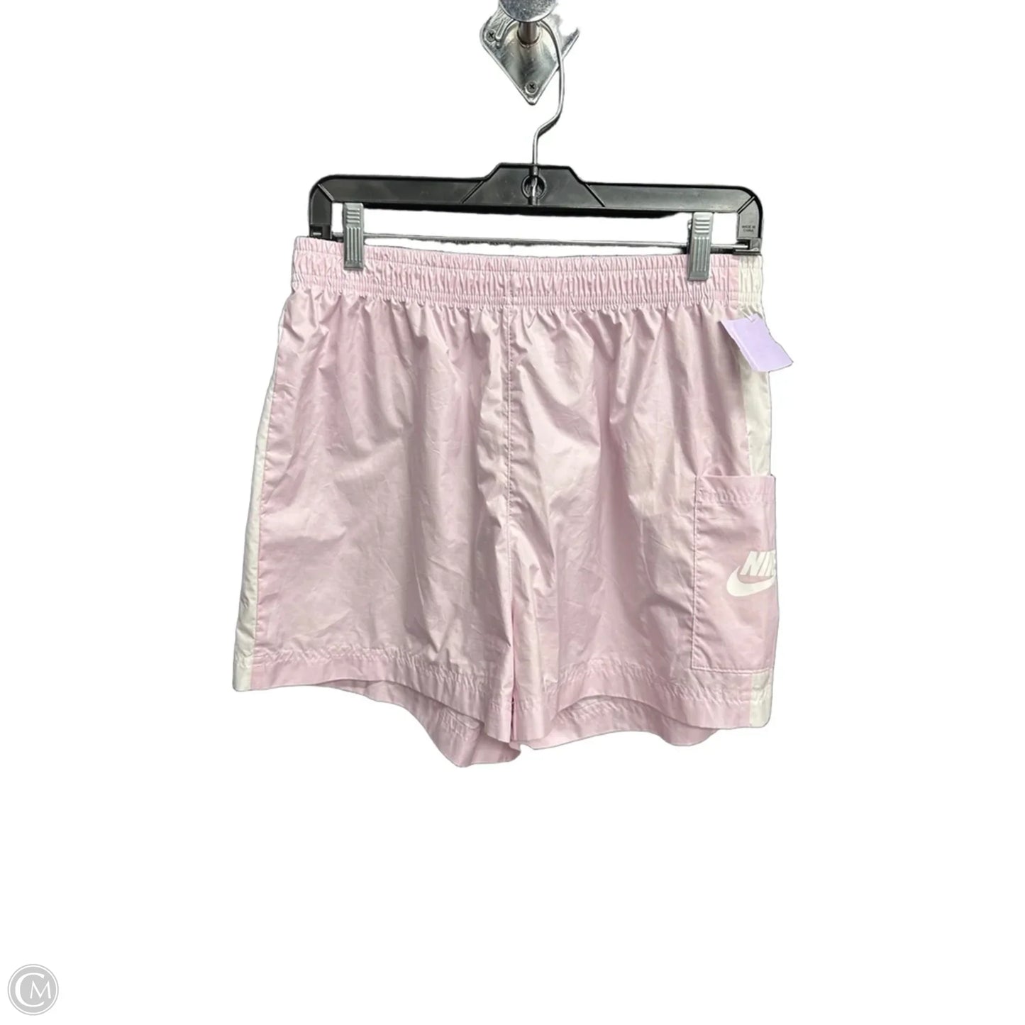 Athletic Shorts By Nike In Pink, Size: M