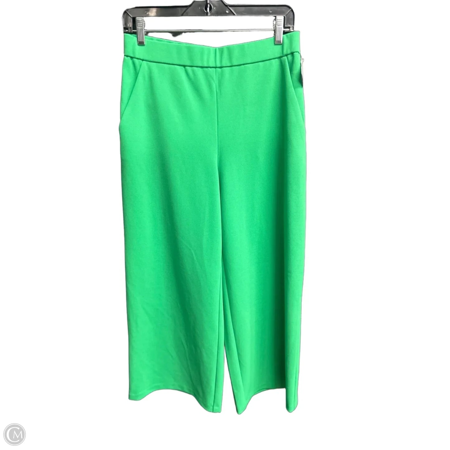 Pants Wide Leg By Versona In Green, Size: 4