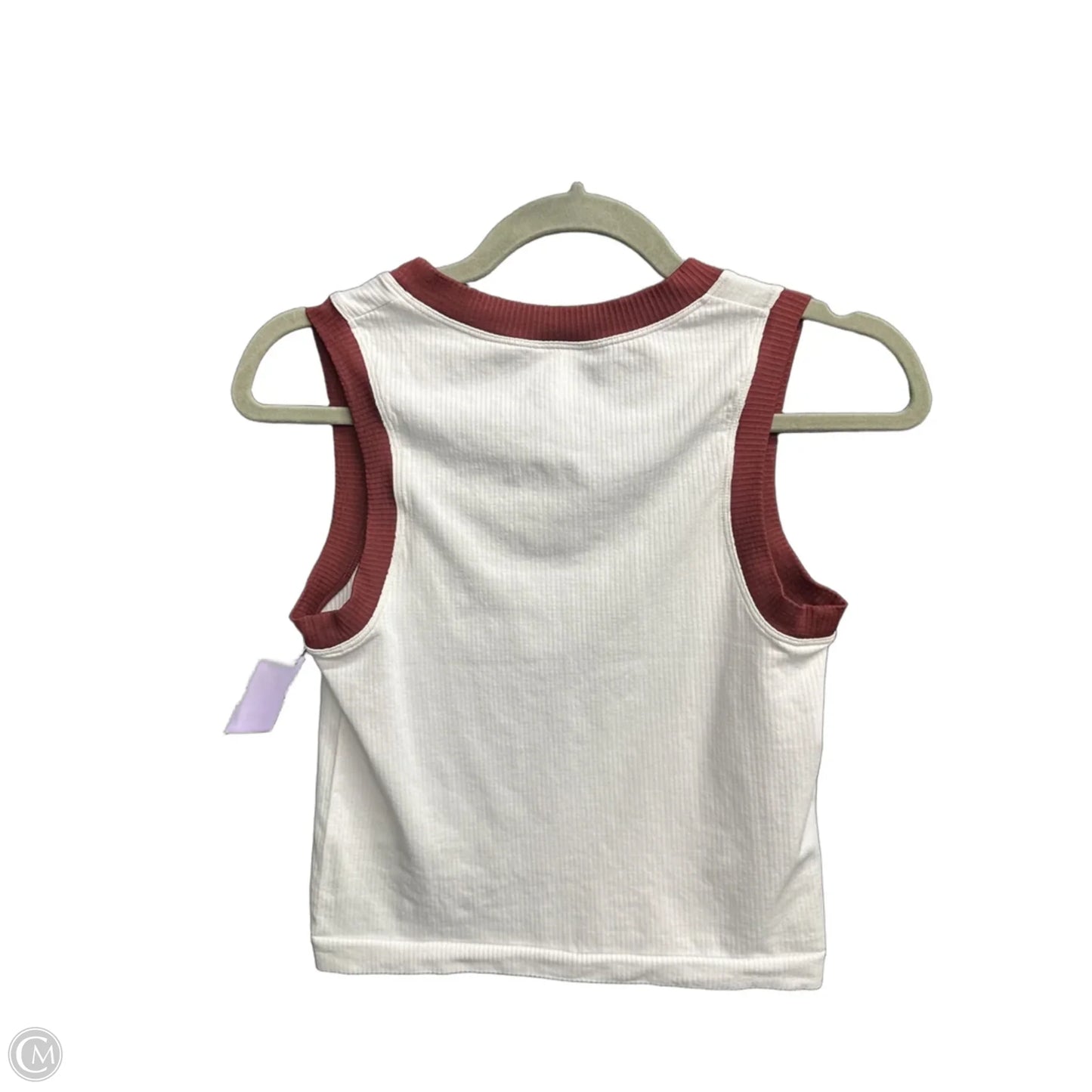Athletic Tank Top By Athleta In White, Size: M