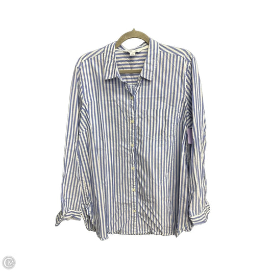 Top Long Sleeve By Old Navy In Tropical Print, Size: Xl