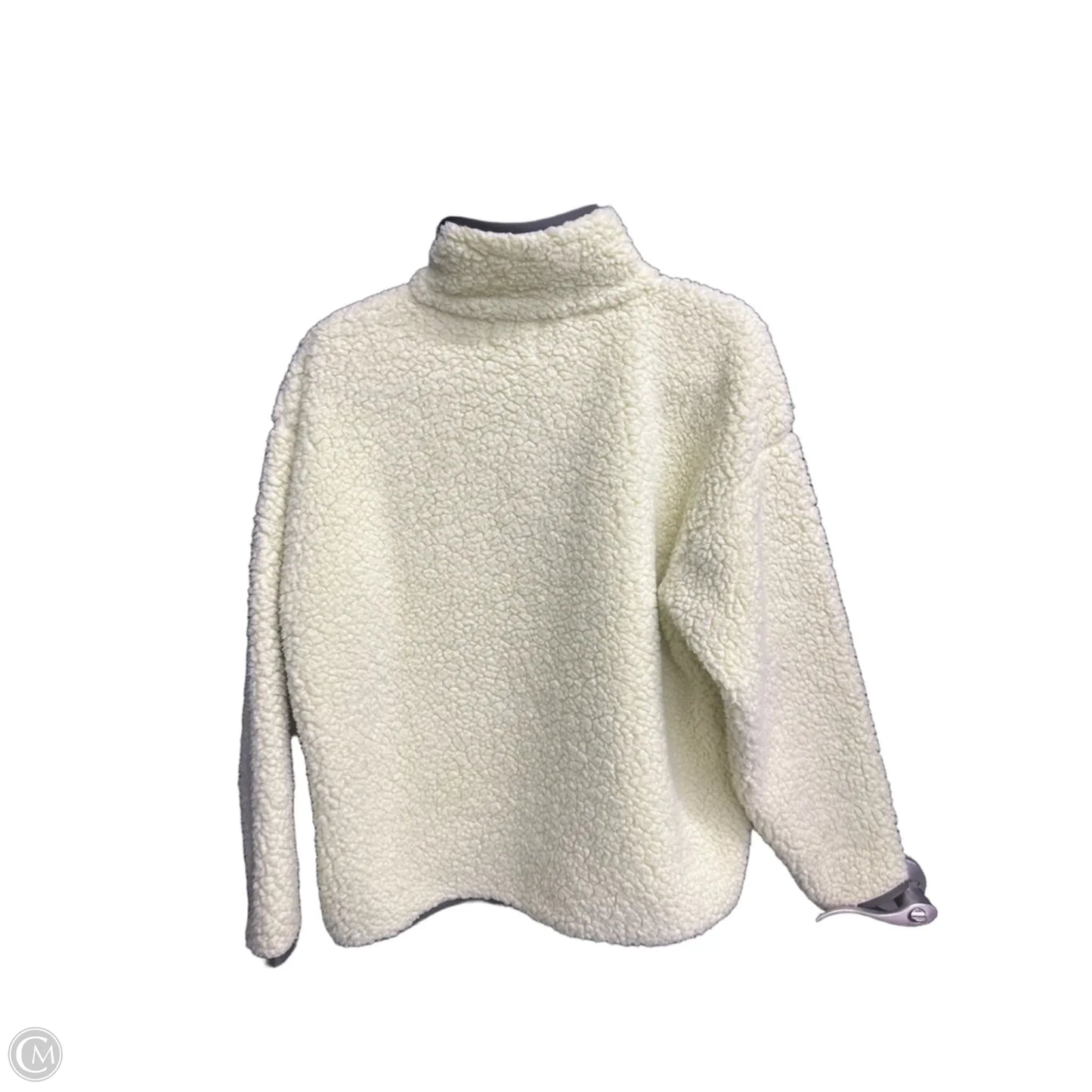 Jacket Faux Fur & Sherpa By Lou And Grey In Yellow, Size: S