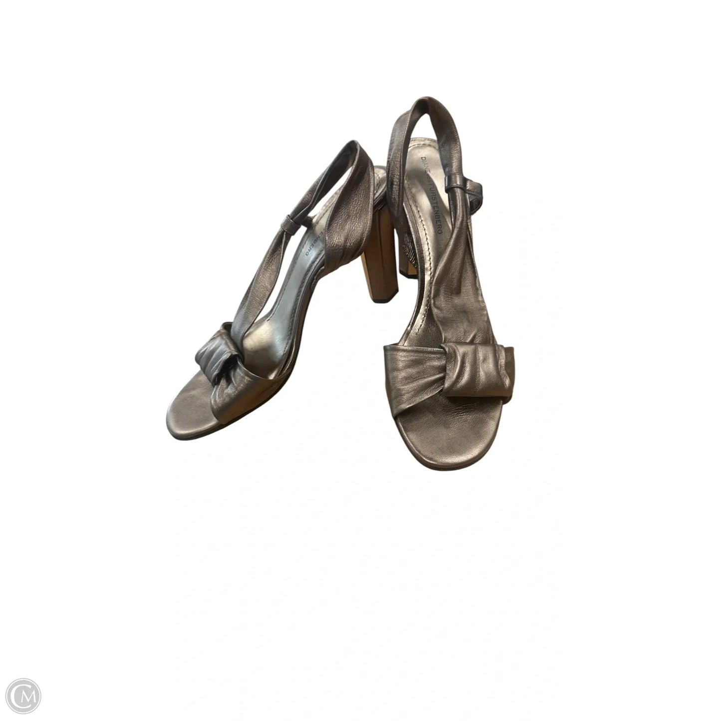 Shoes Designer By Diane Von Furstenberg In Bronze, Size: 11