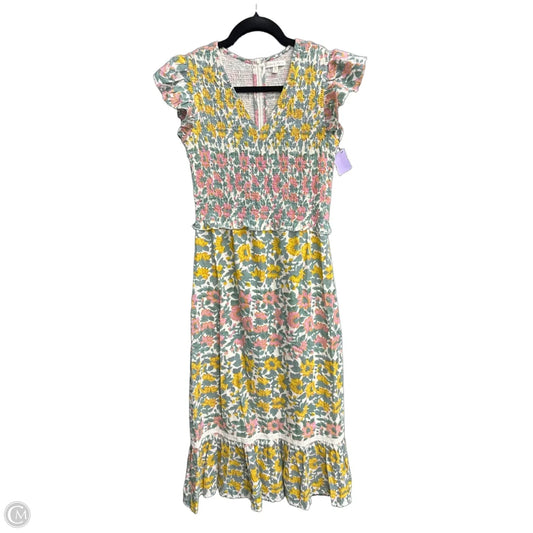 Dress Casual Maxi By Clothes Mentor In Floral Print, Size: Xs
