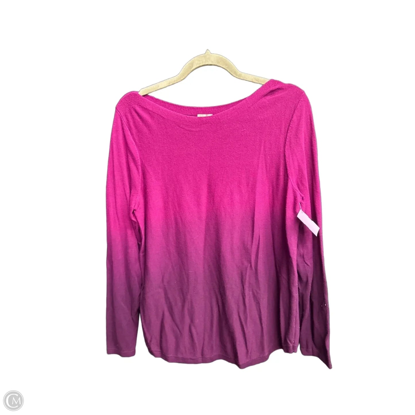 Top Long Sleeve By Chicos In Purple, Size: M