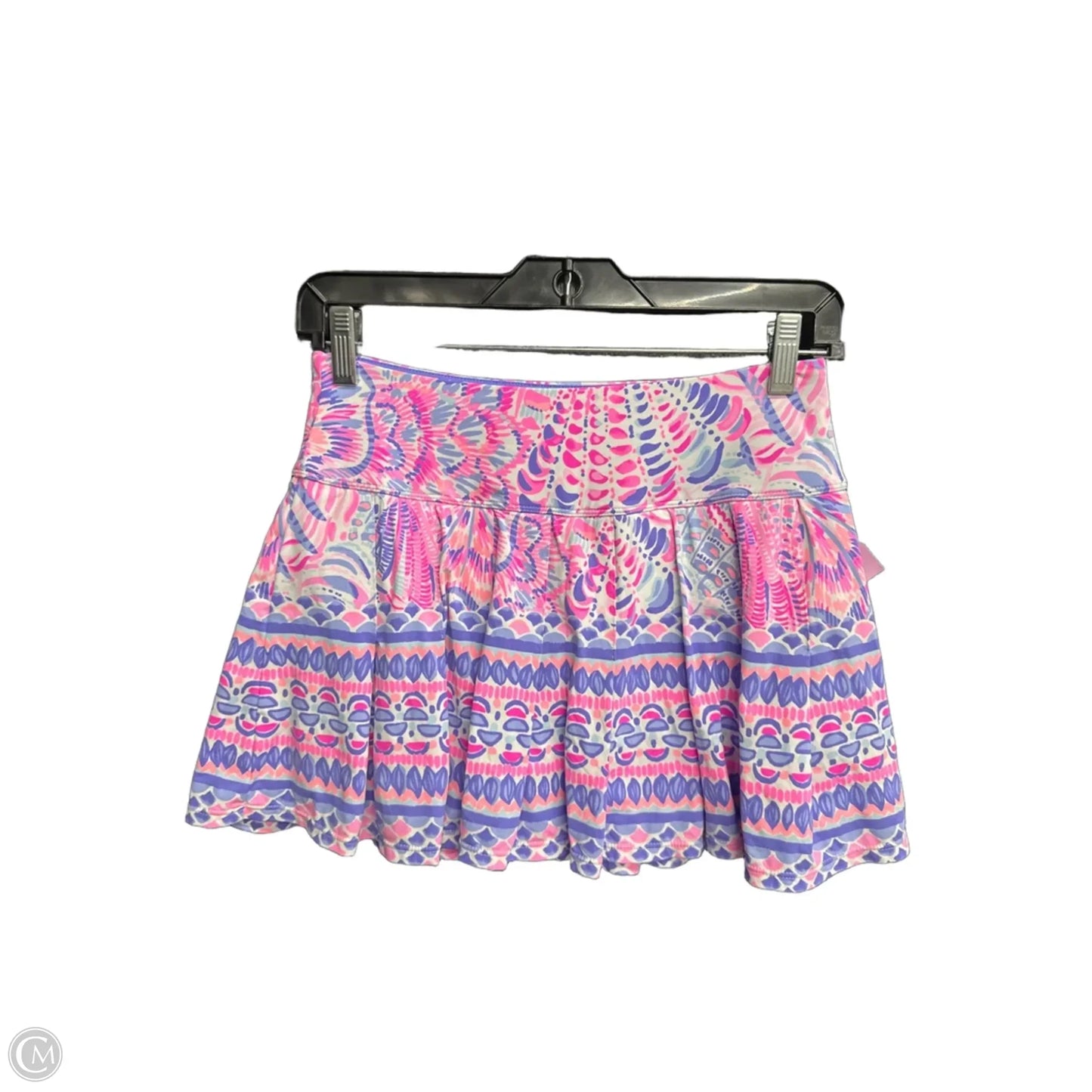 Skort Designer By Lilly Pulitzer In Floral Print, Size: Xs