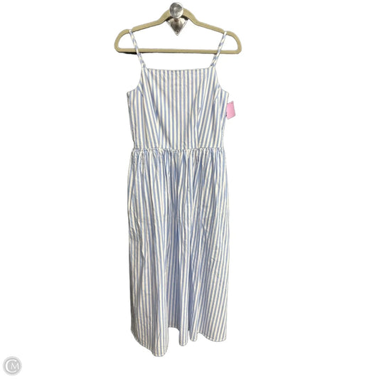 Dress Casual Midi By Free Assembly In Striped Pattern, Size: S