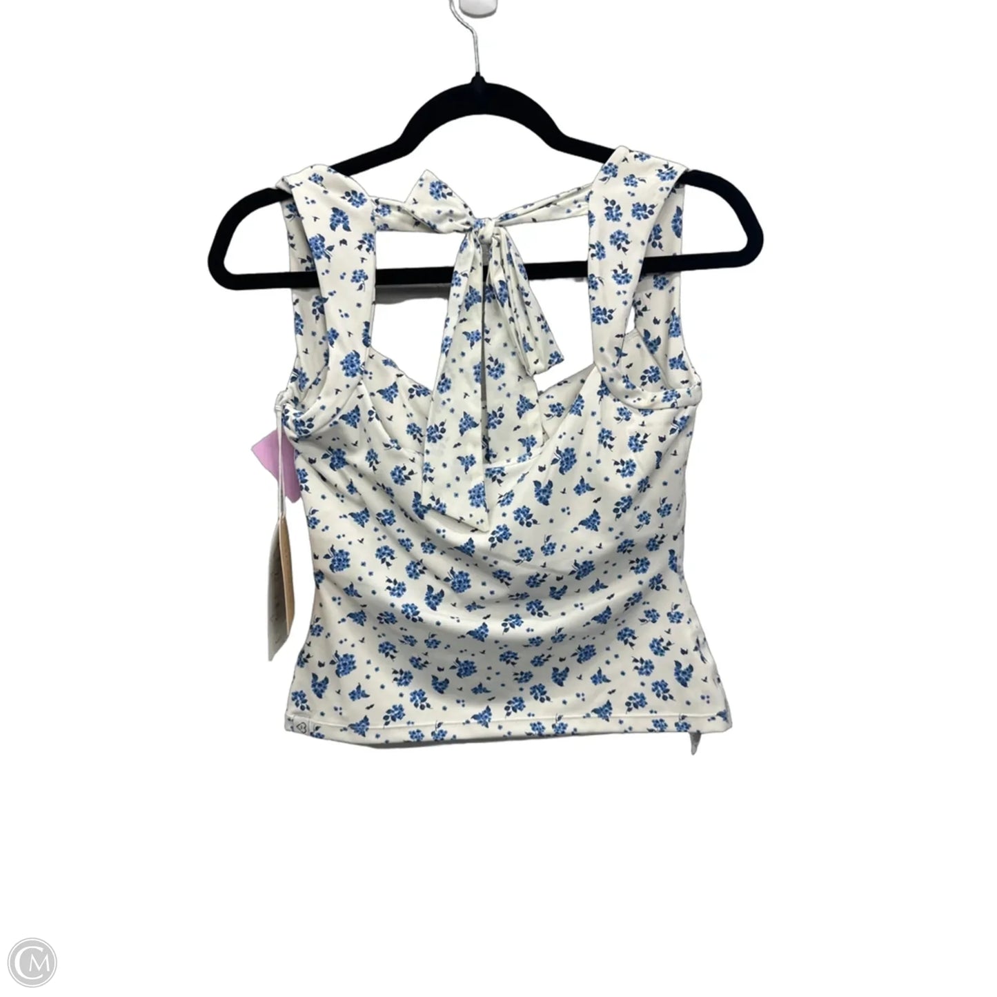 Athletic Tank Top By Clothes Mentor In Floral Print, Size: M