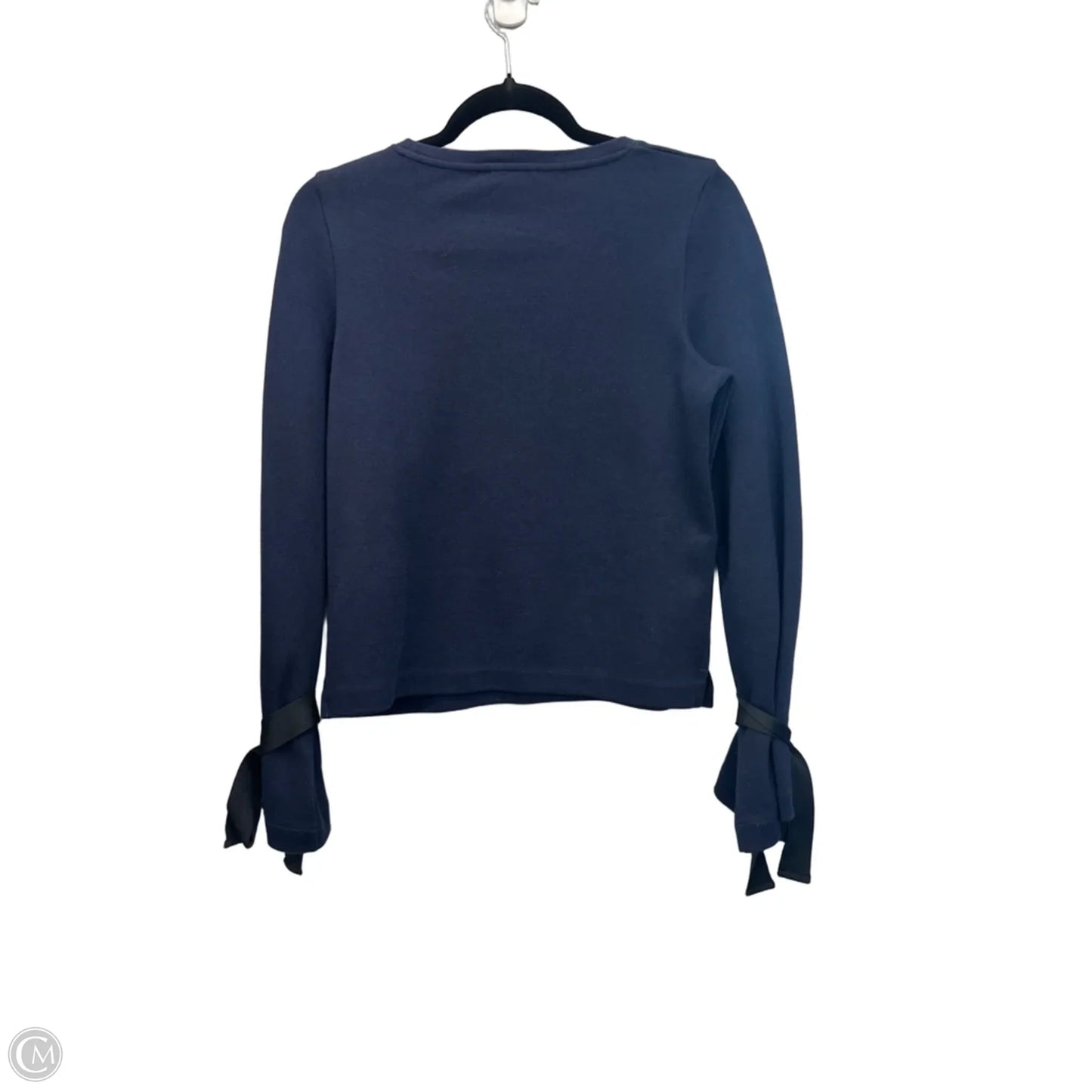 Top Long Sleeve By J. Crew In Navy, Size: Xxs