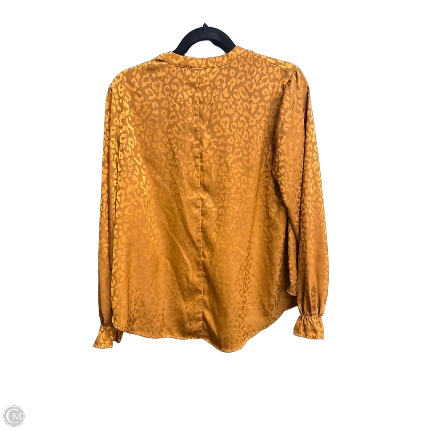 Top Long Sleeve By She + Sky In Animal Print, Size: S