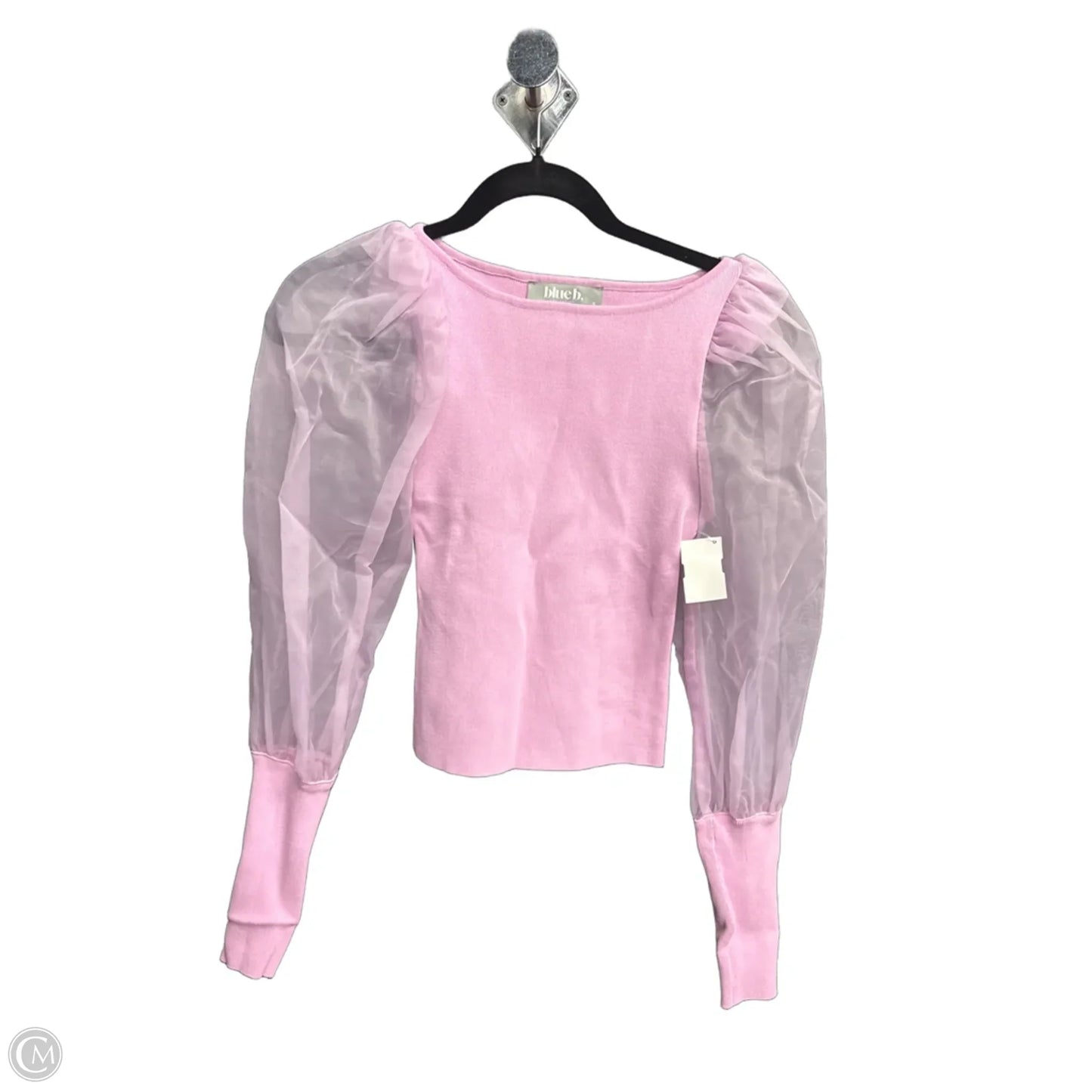 Top Long Sleeve By Blue B In Purple, Size: S