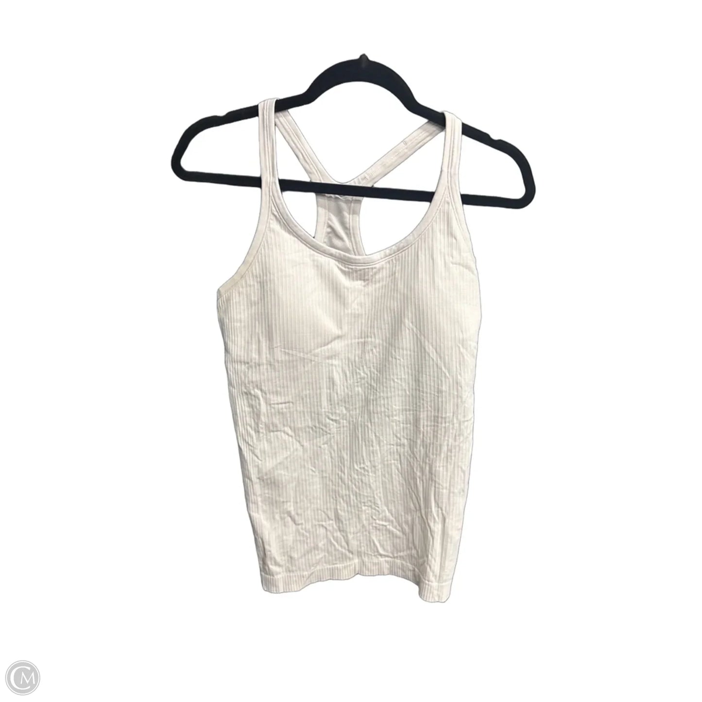 Athletic Tank Top By Lululemon In Grey, Size: M