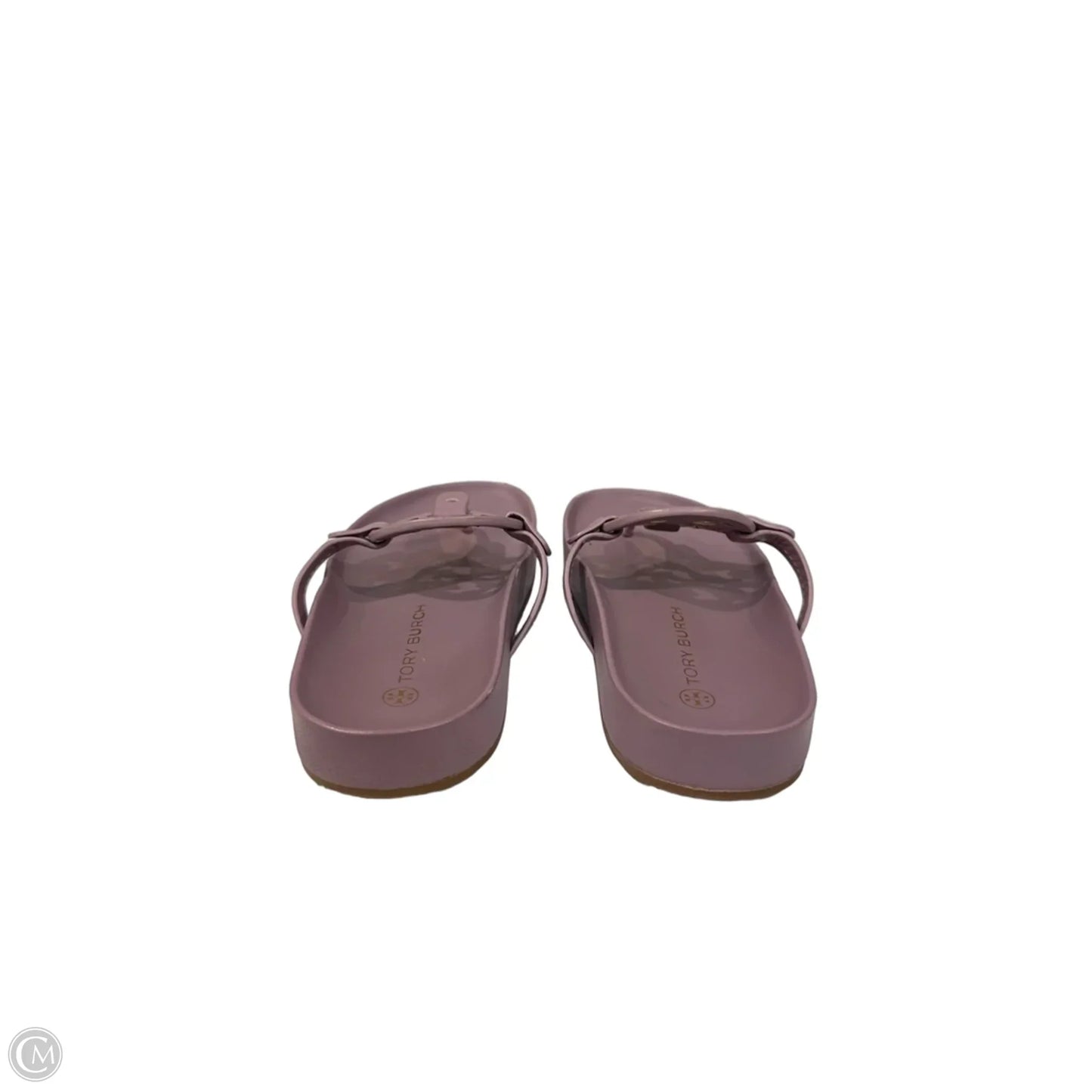 Sandals Designer By Tory Burch In Purple, Size: 7