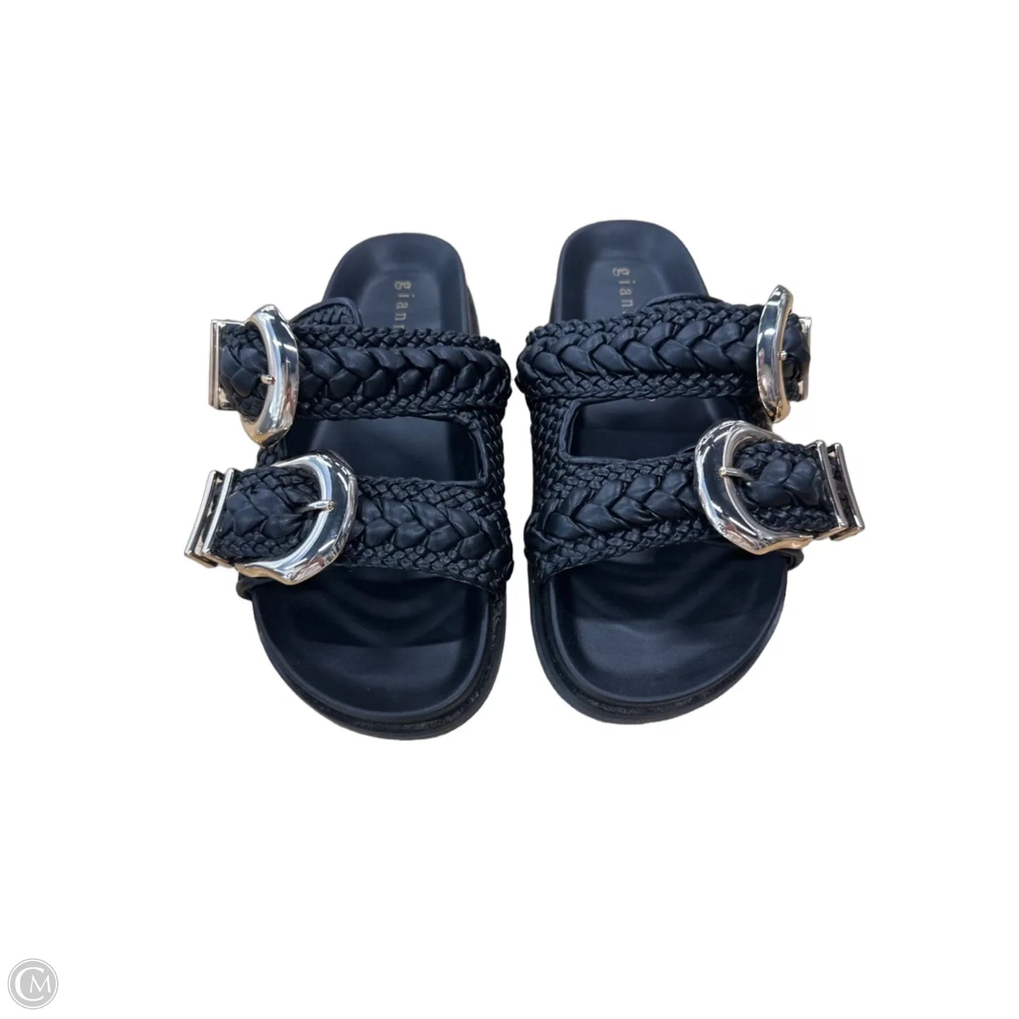 Sandals Flats By Gianni Bini In Black, Size: 6