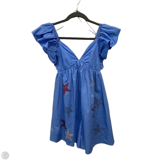Romper By Peach Love Cream California In Blue, Size: S