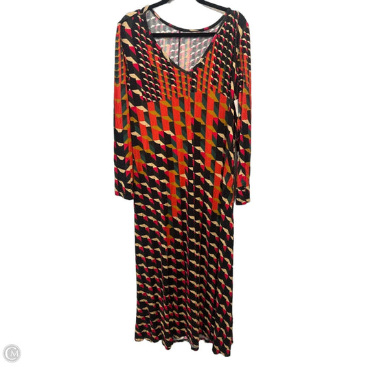 Dress Casual Maxi By Soft Surroundings In Multi-colored, Size: Xl