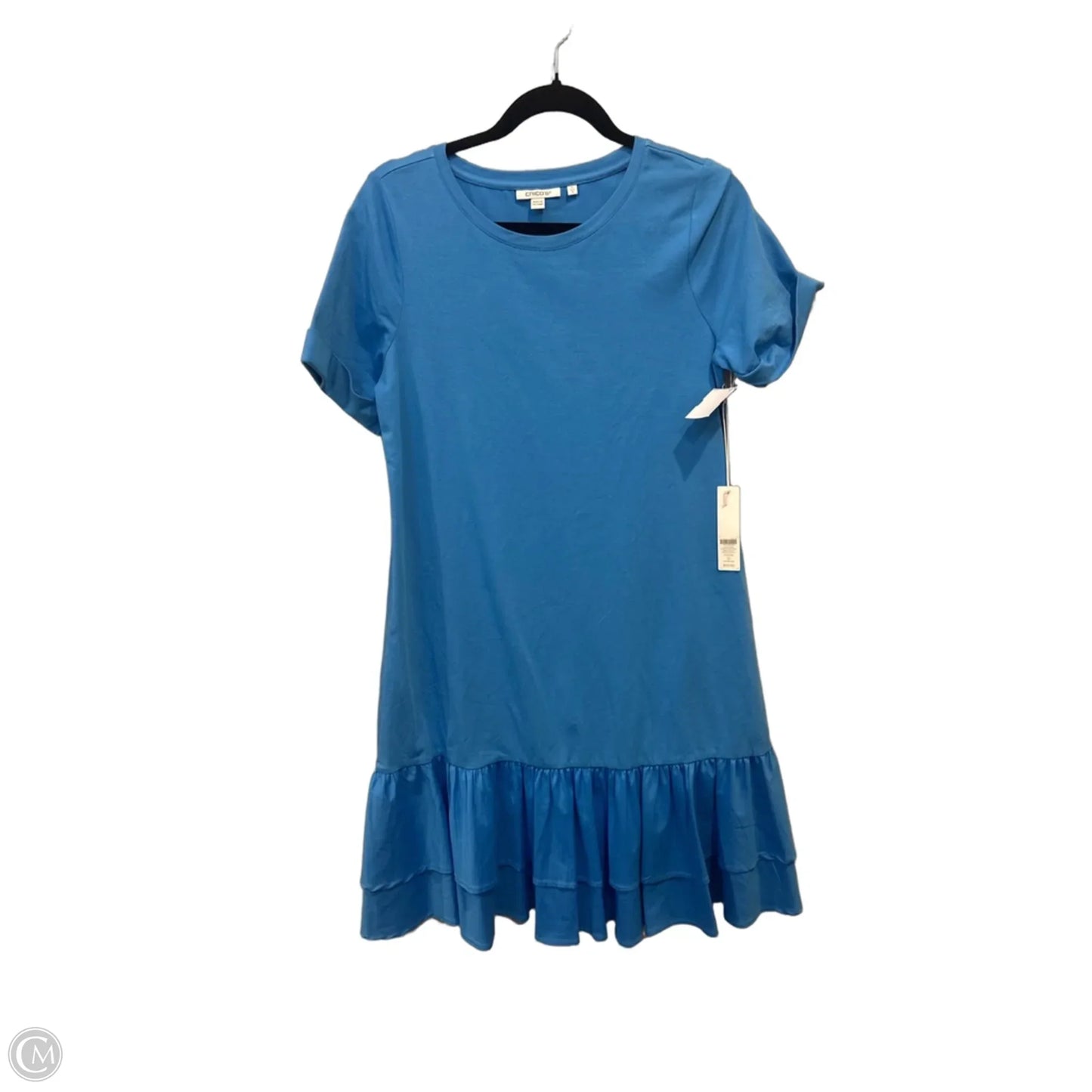 Dress Casual Short By Chicos In Blue, Size: S