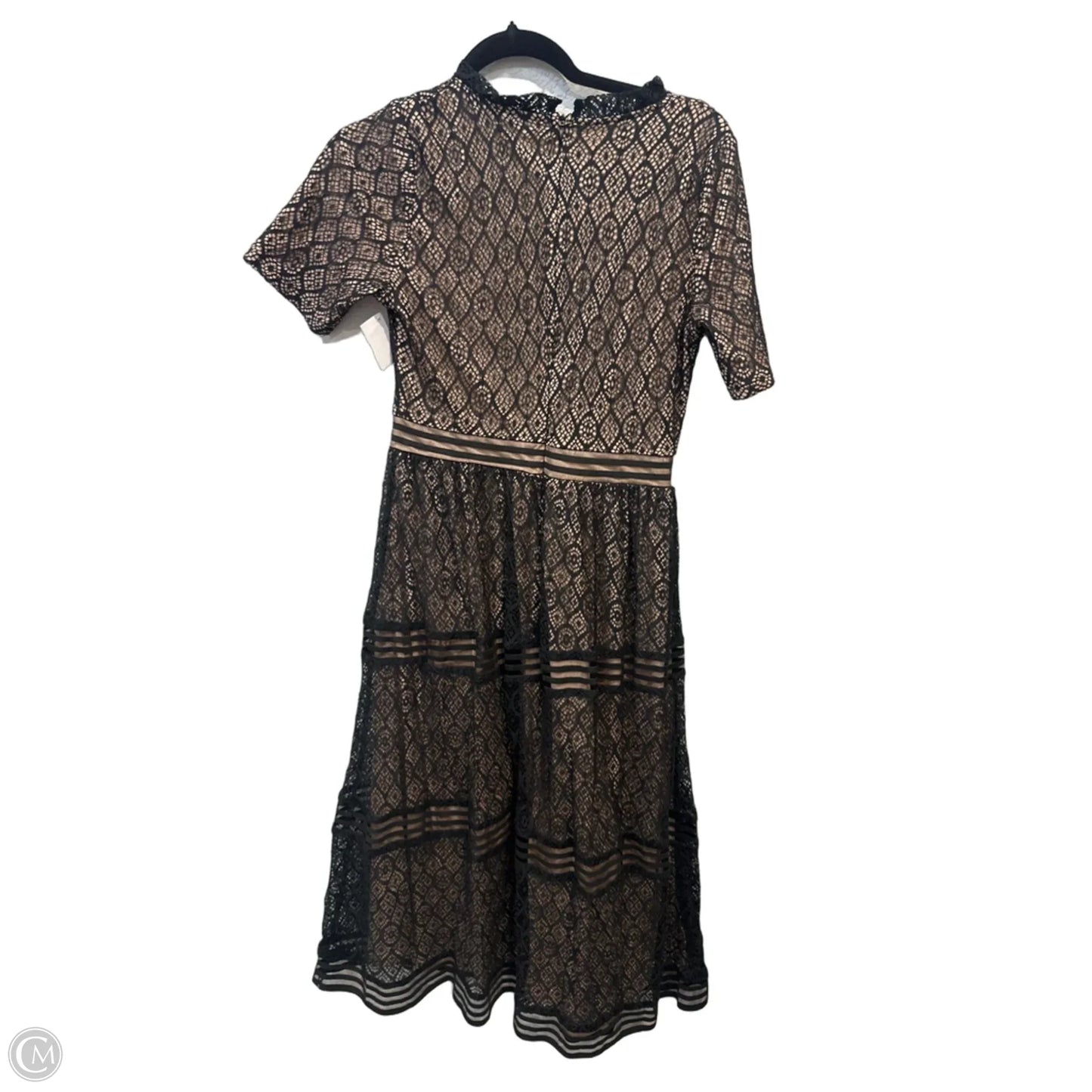 Dress Casual Midi By Baltic Born In Black, Size: M