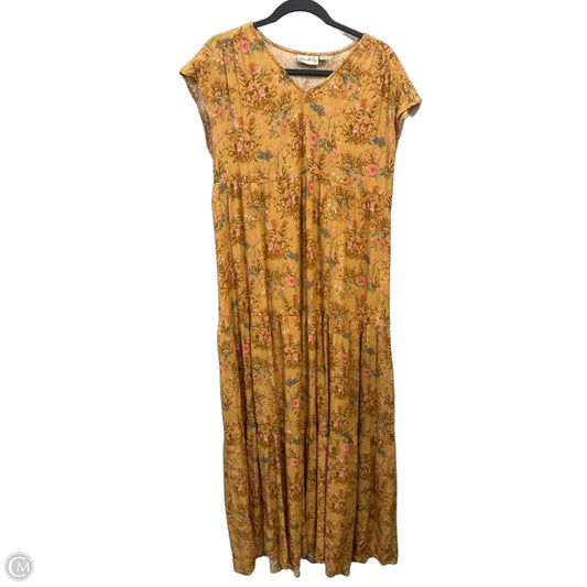 Dress Casual Maxi By Wonderly In Floral Print, Size: S