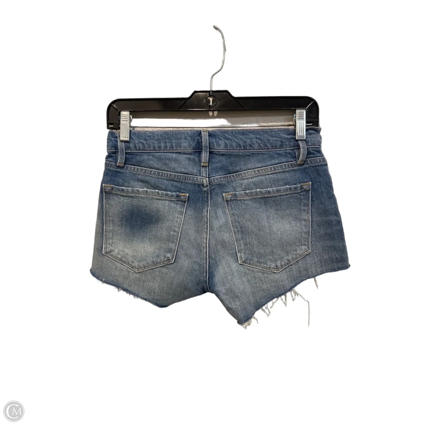 Shorts By Frame In Blue Denim, Size: 0