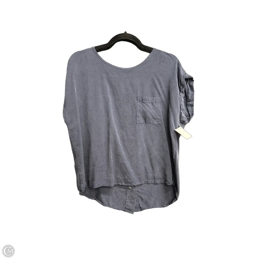 Top Short Sleeve By Clothes Mentor In Blue, Size: M