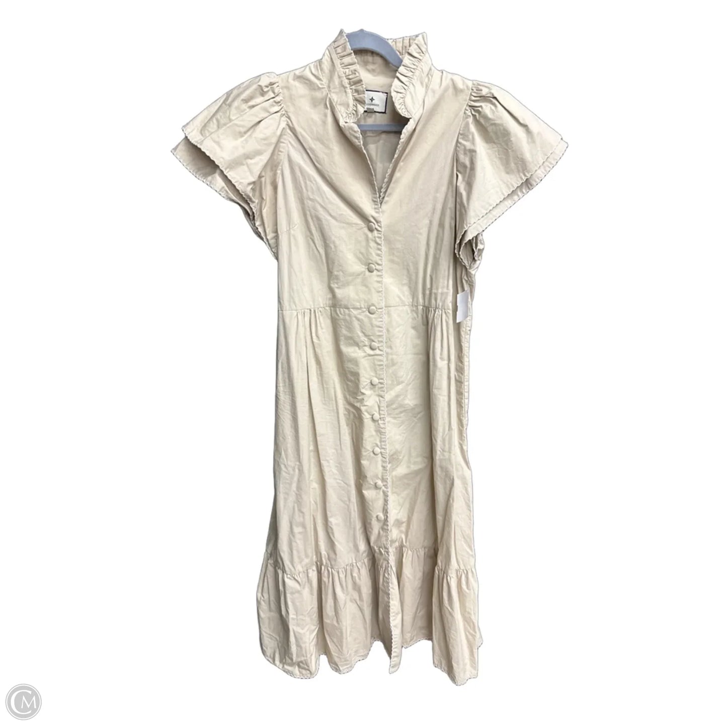 Dress Casual Maxi By Tuckernuck In Beige, Size: L