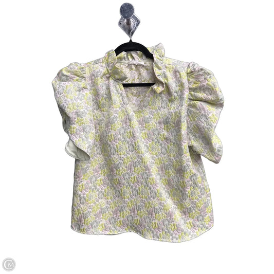 Top Short Sleeve By Thml In Floral Print, Size: M