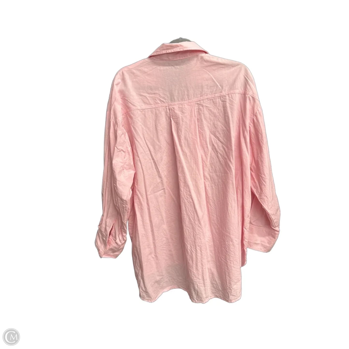 Top Short Sleeve By Clothes Mentor In Pink, Size: M