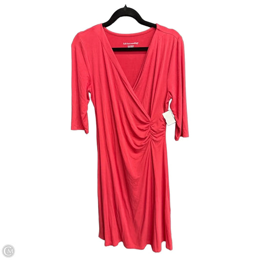 Dress Casual Short By Soft Surroundings In Red, Size: Mp