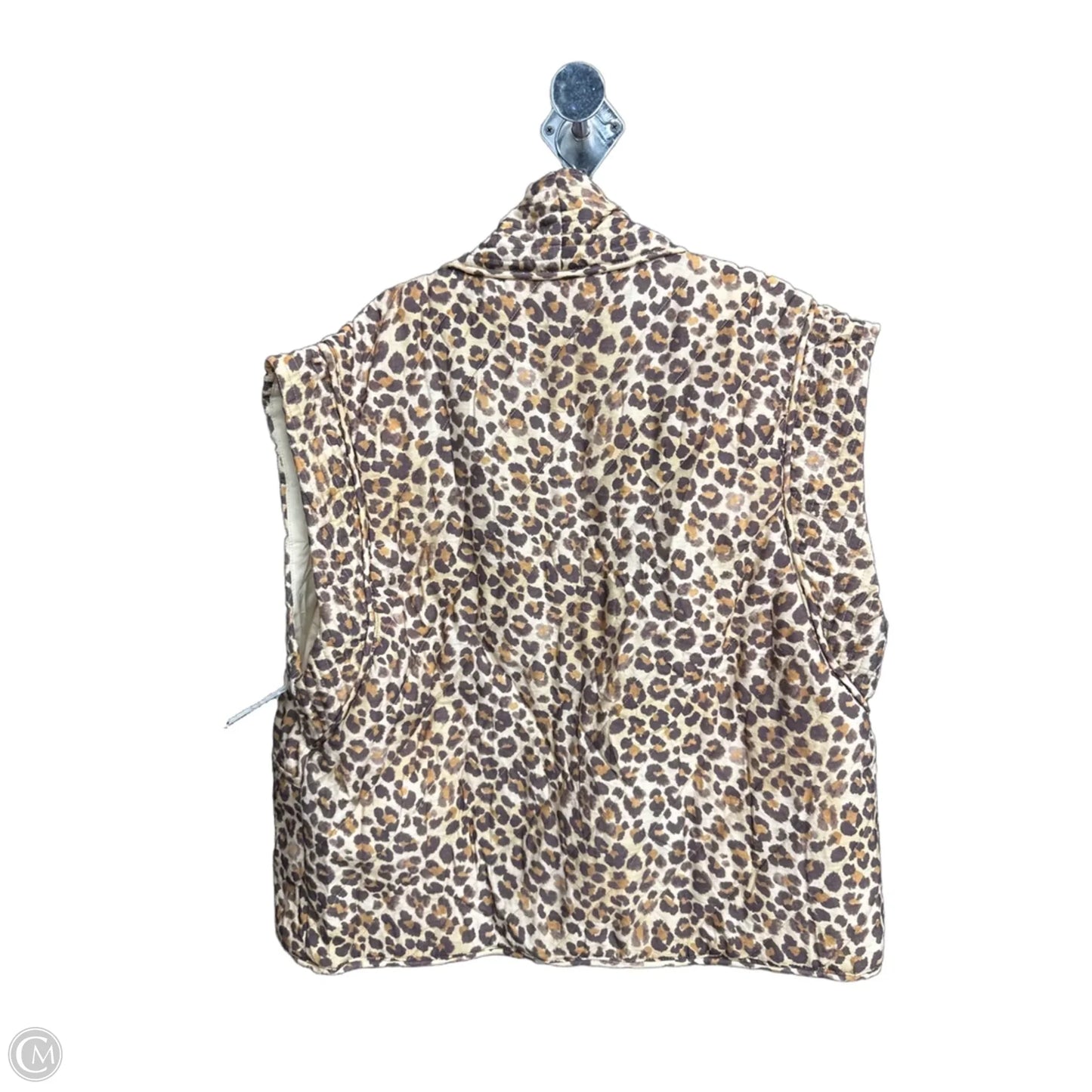 Vest Puffer & Quilted By Clothes Mentor In Animal Print, Size: S