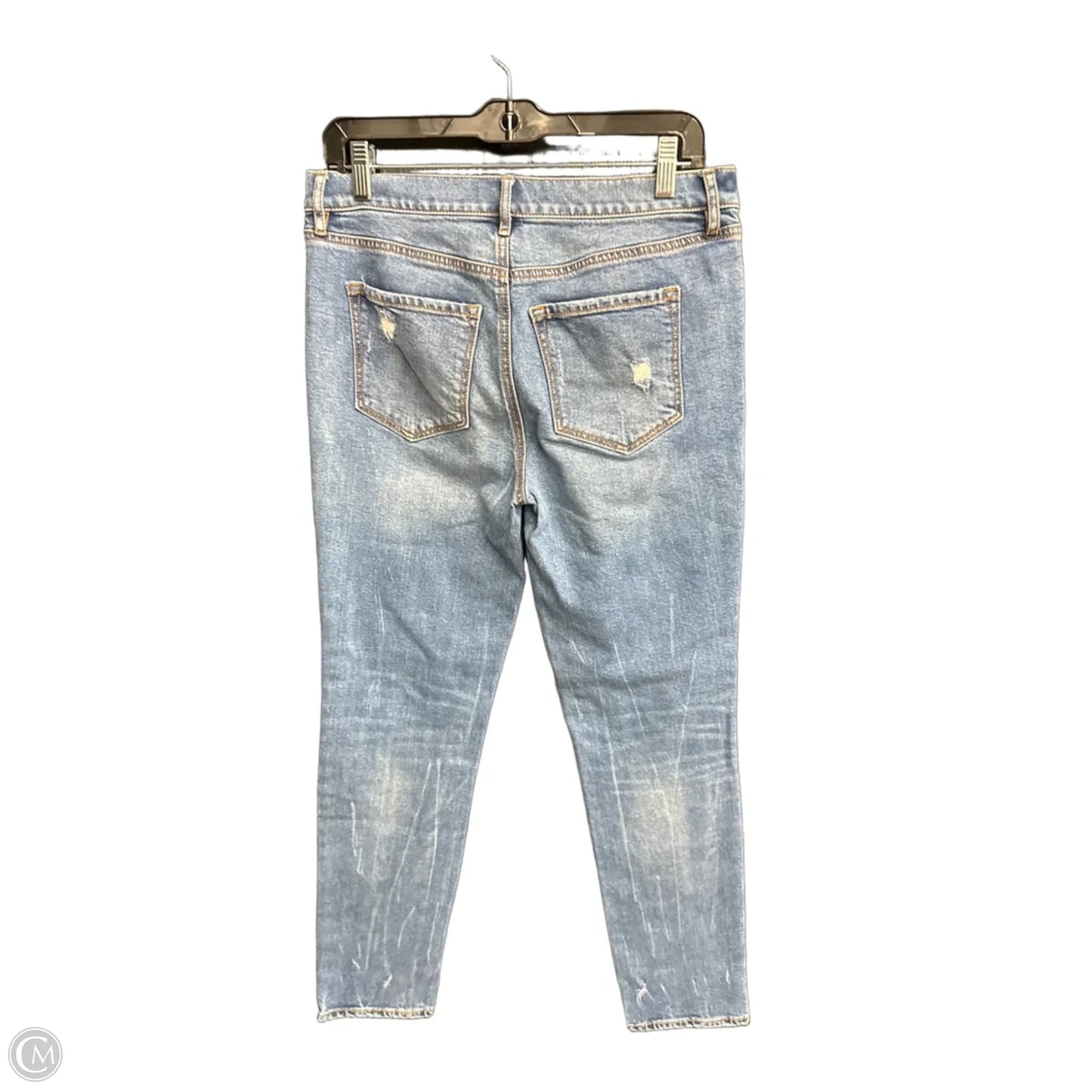 Jeans Skinny By Loft In Blue Denim, Size: 2