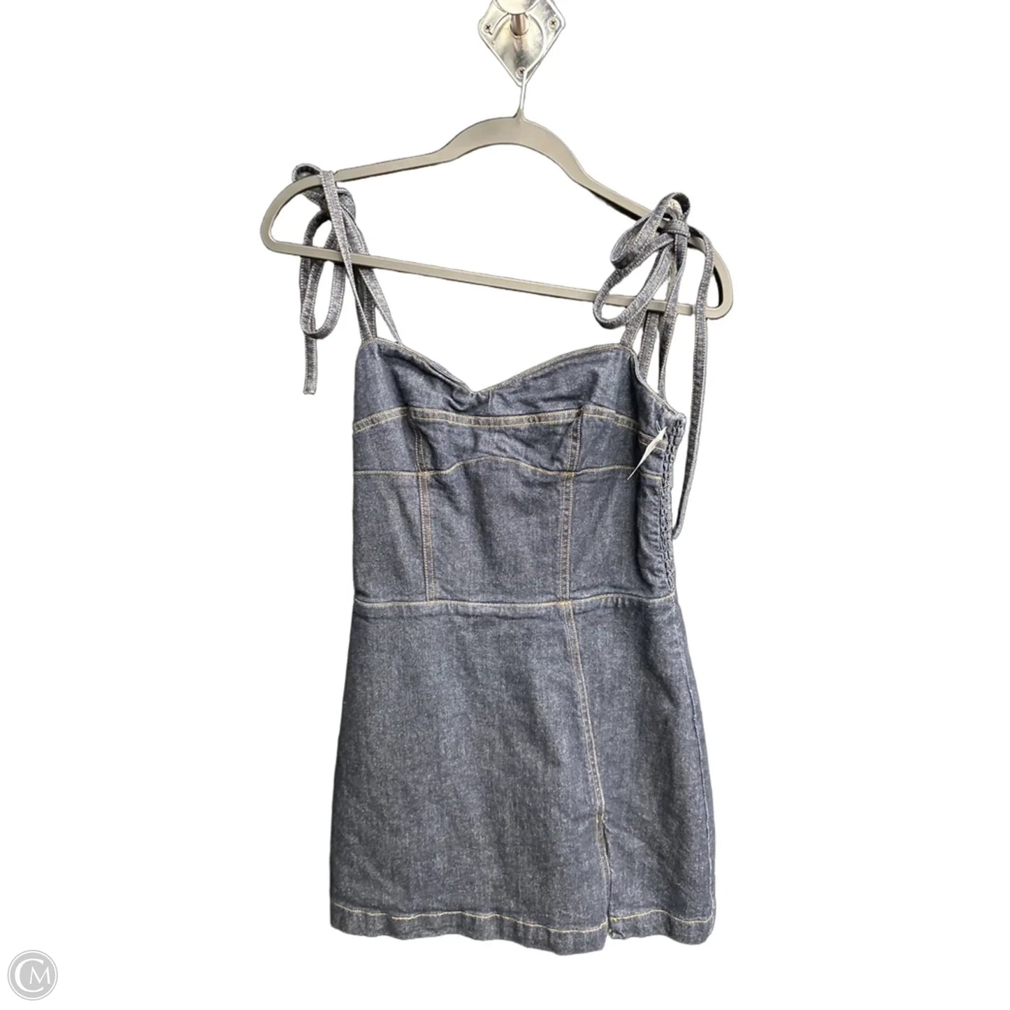 Dress Casual Short By Amanda Uprichard In Blue Denim, Size: S
