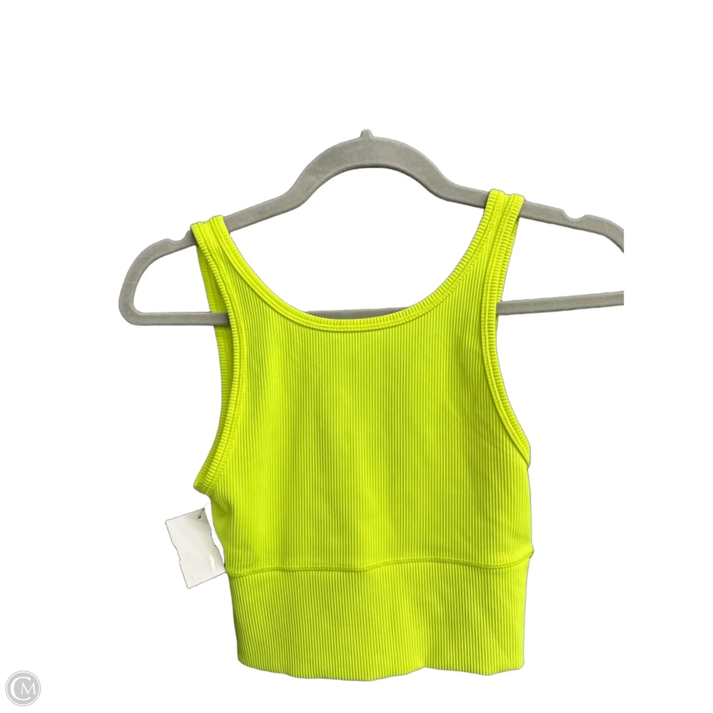 Athletic Bra By Lululemon In Yellow, Size: S