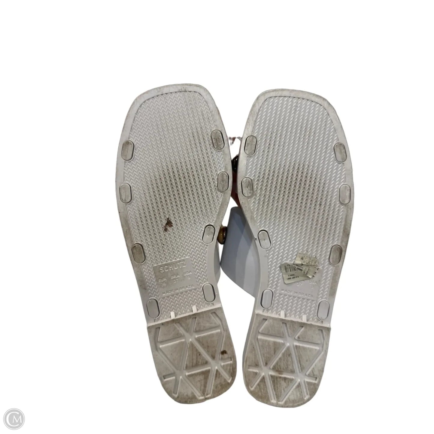 Sandals Flats By Schutz In White, Size: 9