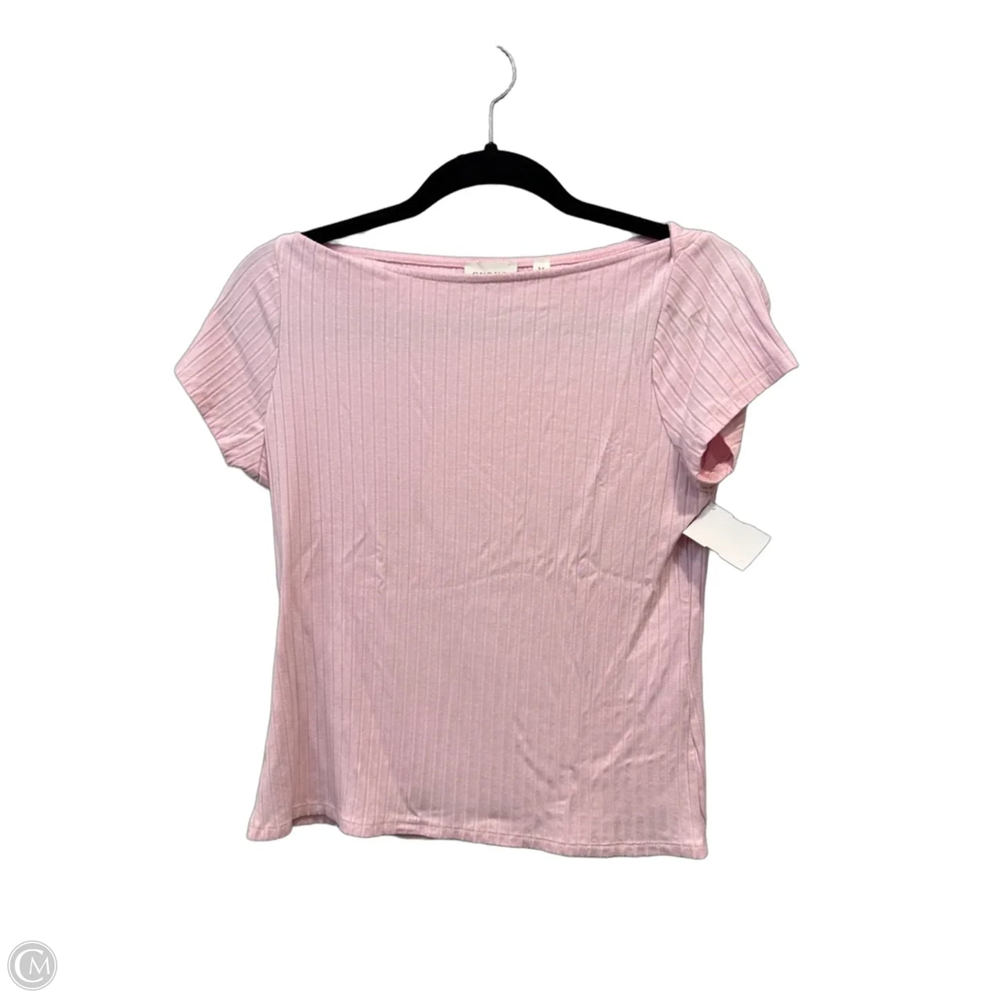 Top Short Sleeve By Cyrus In Pink, Size: M