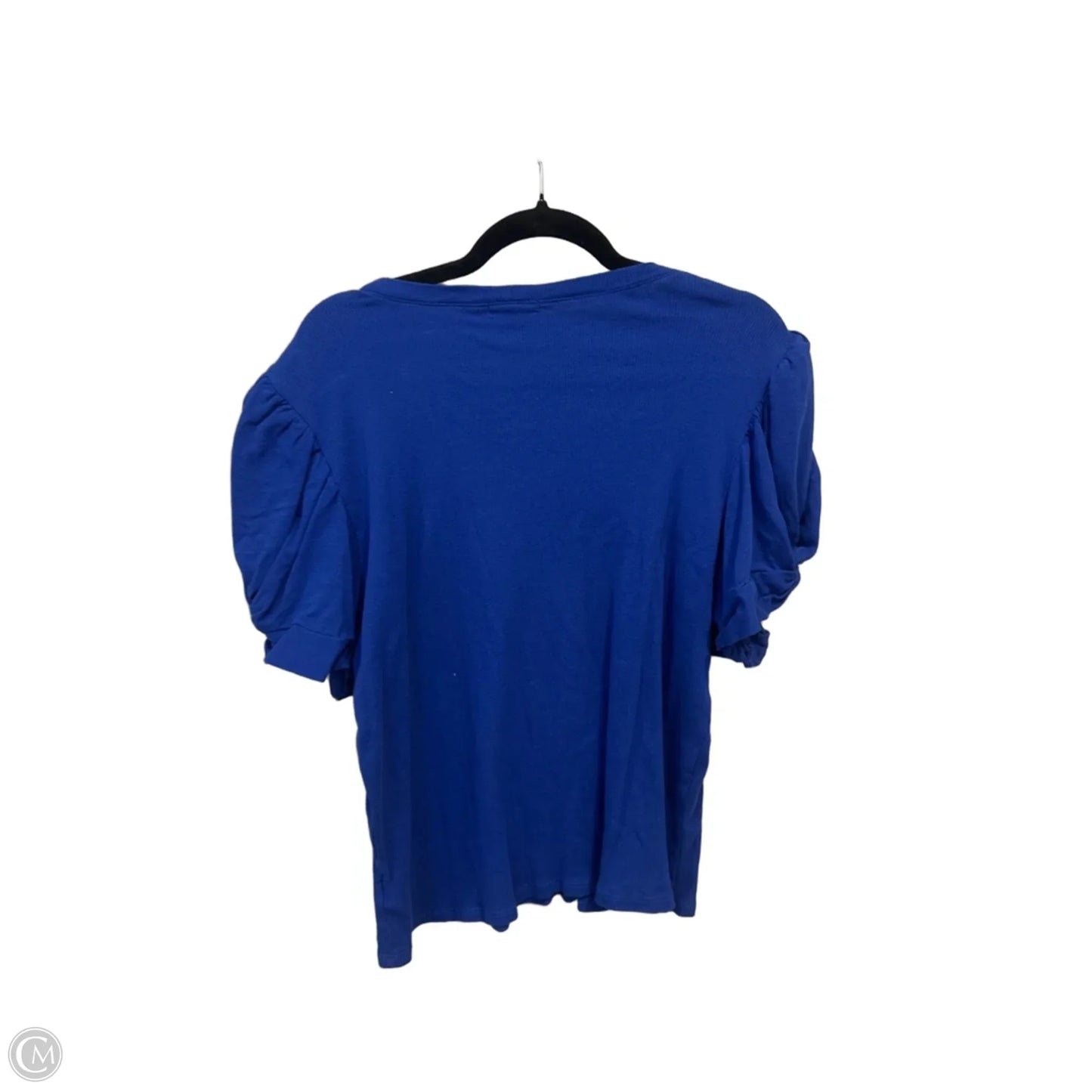 Top Short Sleeve By Vince Camuto In Blue, Size: 2x