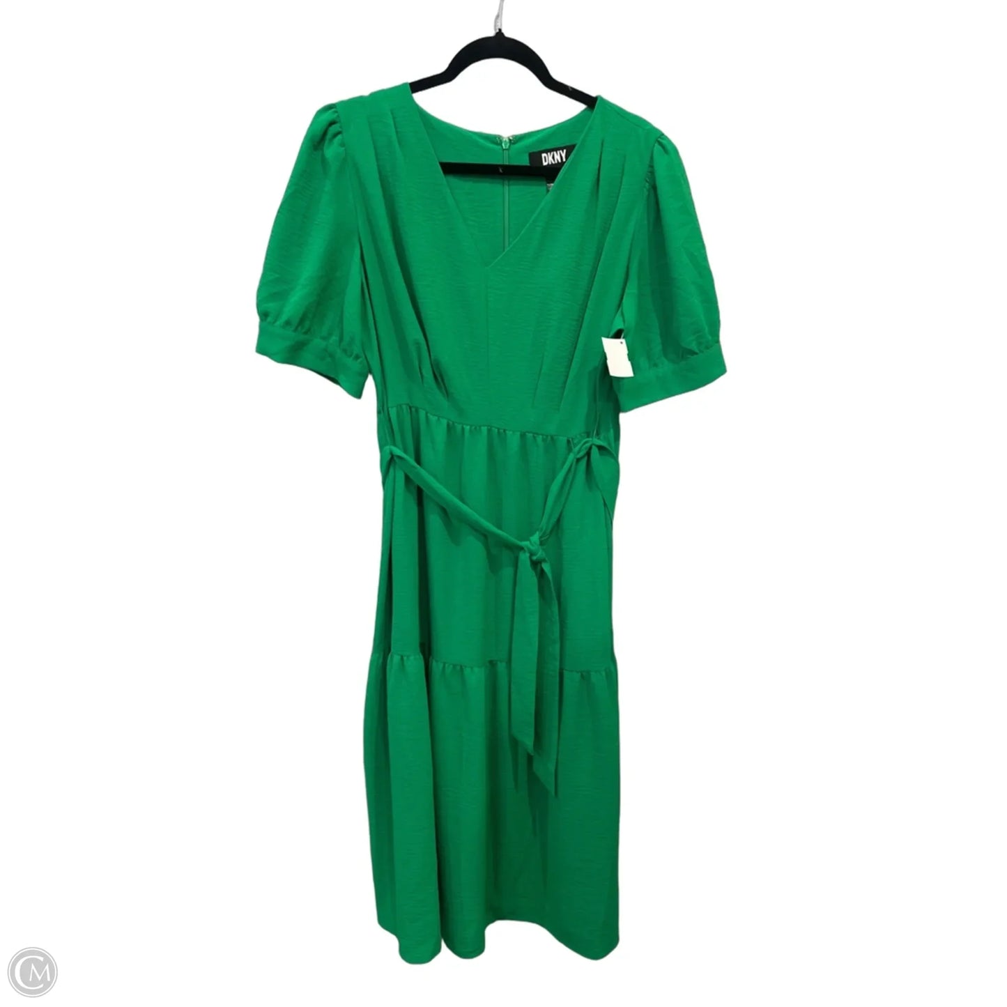 Dress Casual Maxi By Dkny In Green, Size: Xl