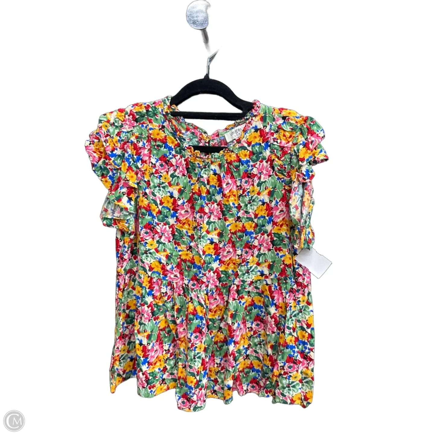 Top Sleeveless By Umgee In Floral Print, Size: M