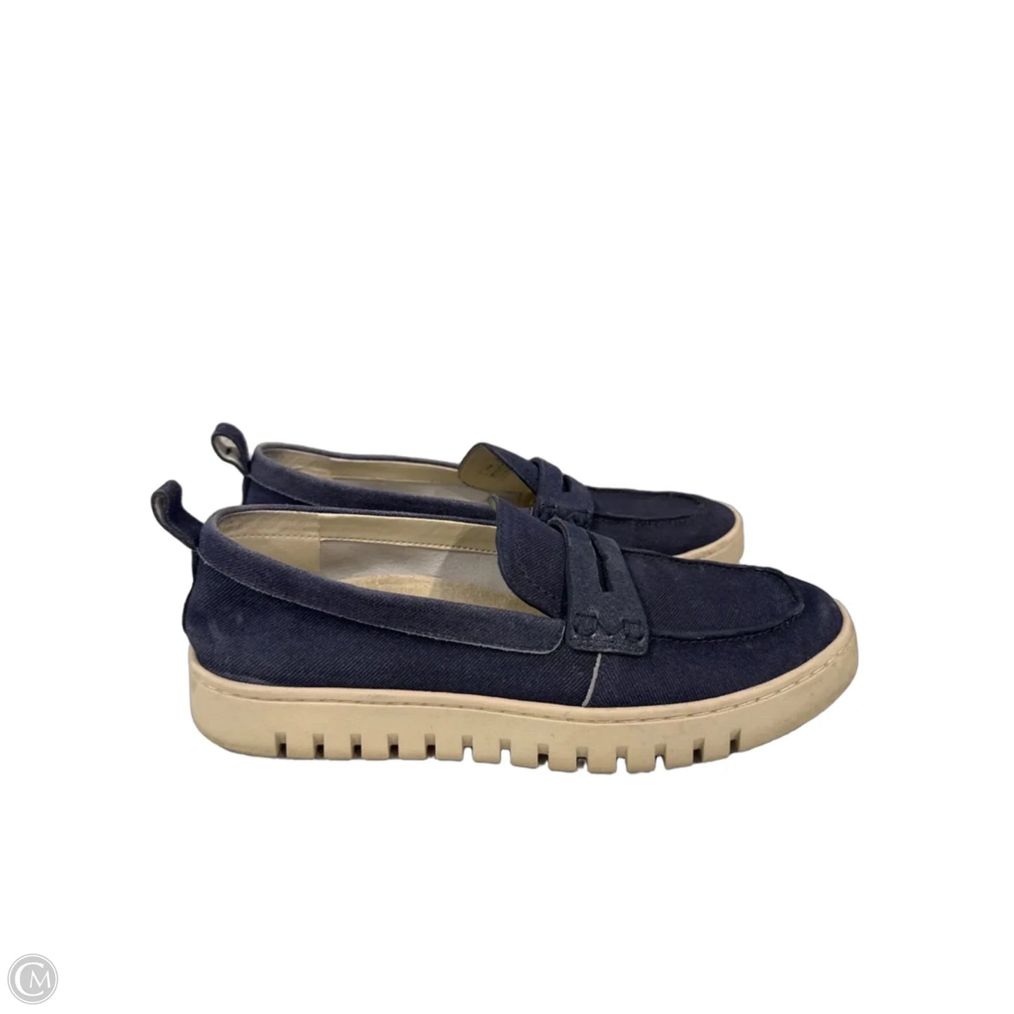 Shoes Flats By Vionic In Blue, Size: 8