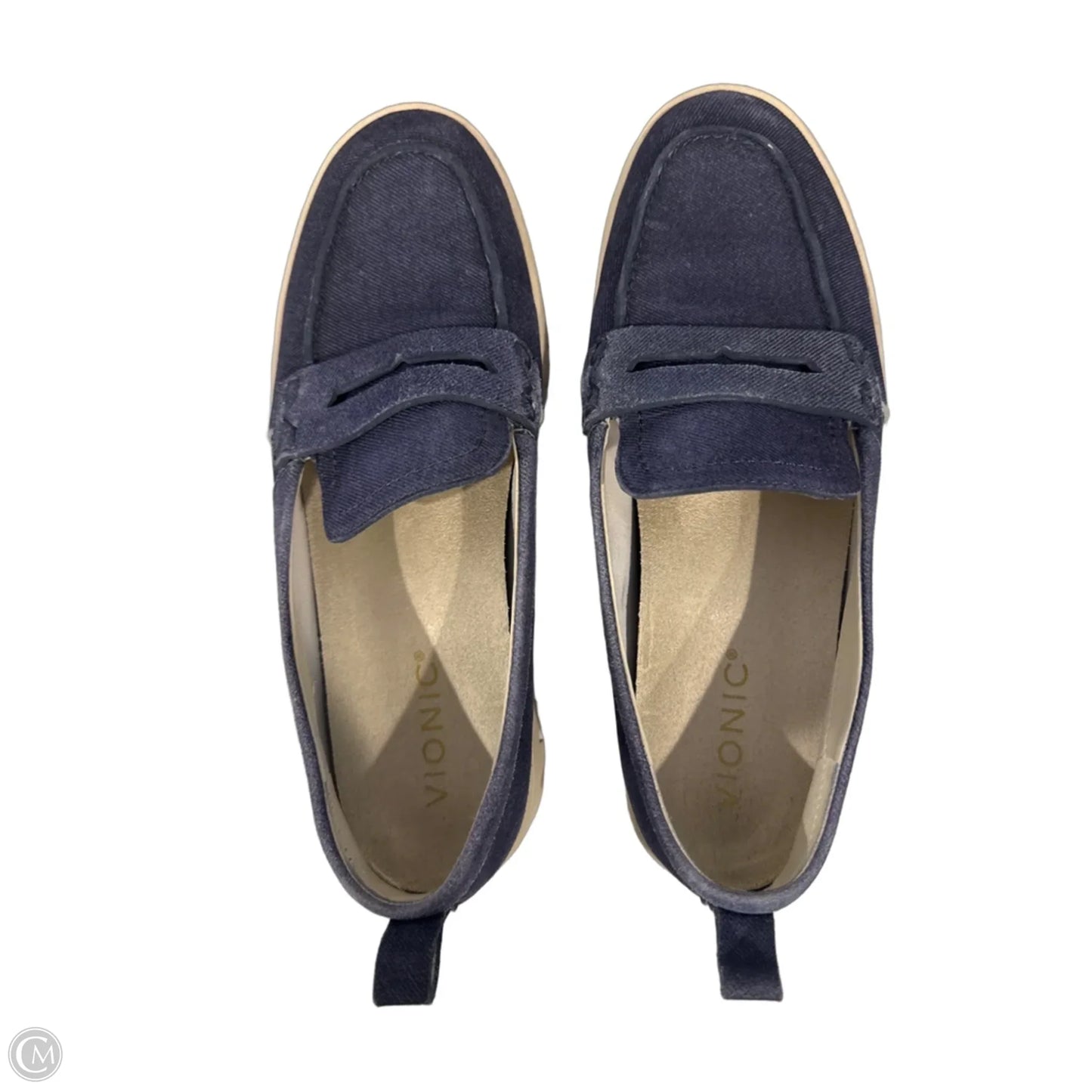 Shoes Flats By Vionic In Blue, Size: 8