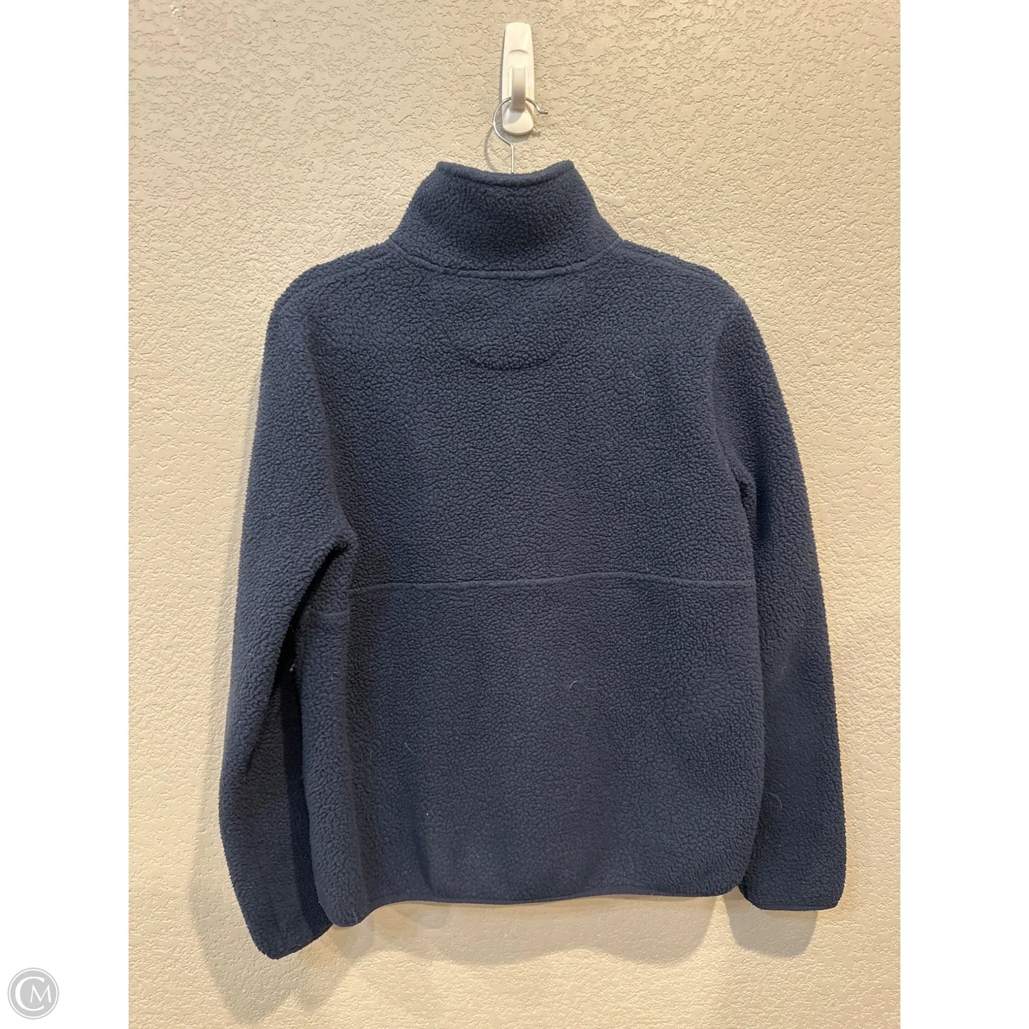 Jacket Faux Fur & Sherpa By Vineyard Vines In Navy, Size: M