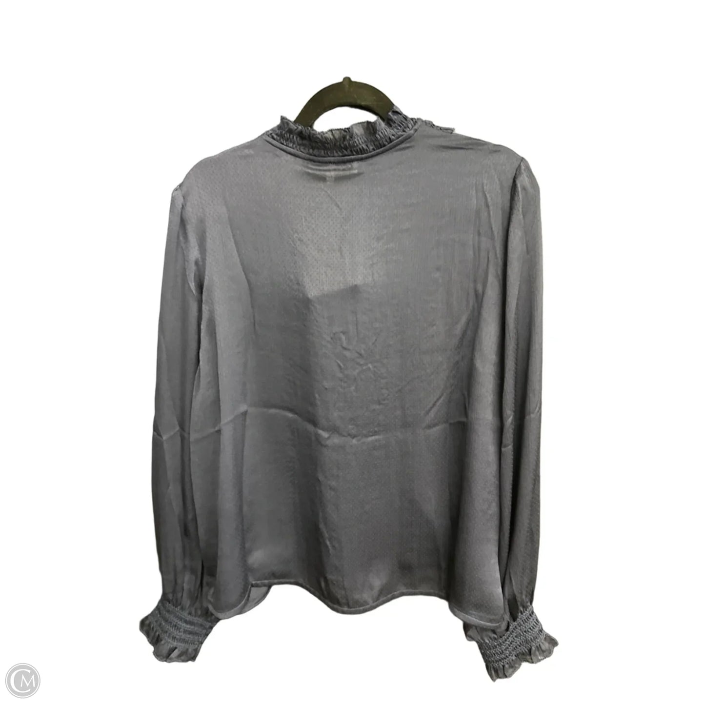 Top Long Sleeve By Clothes Mentor In Navy, Size: M