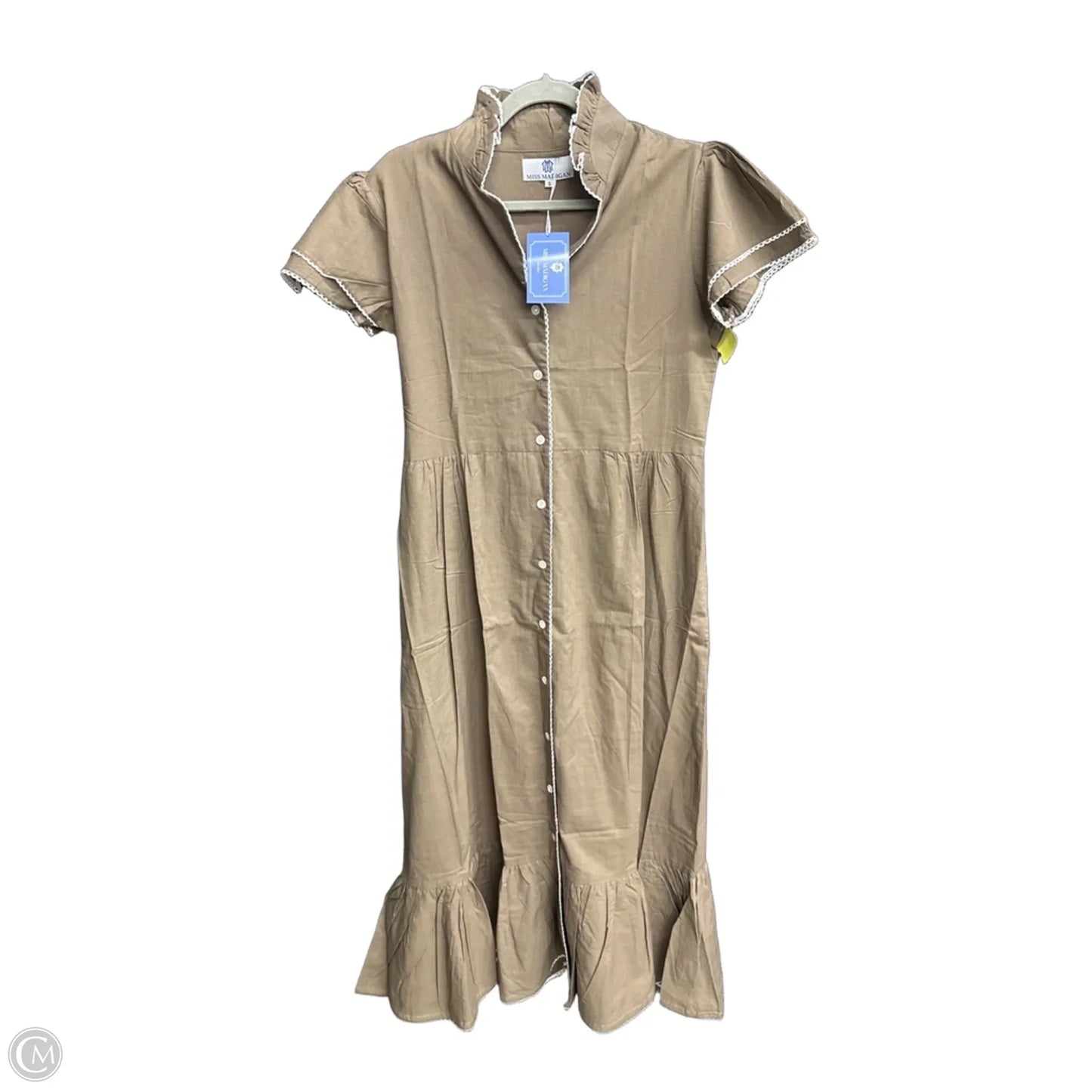 Dress Casual Maxi By Clothes Mentor In Brown, Size: S