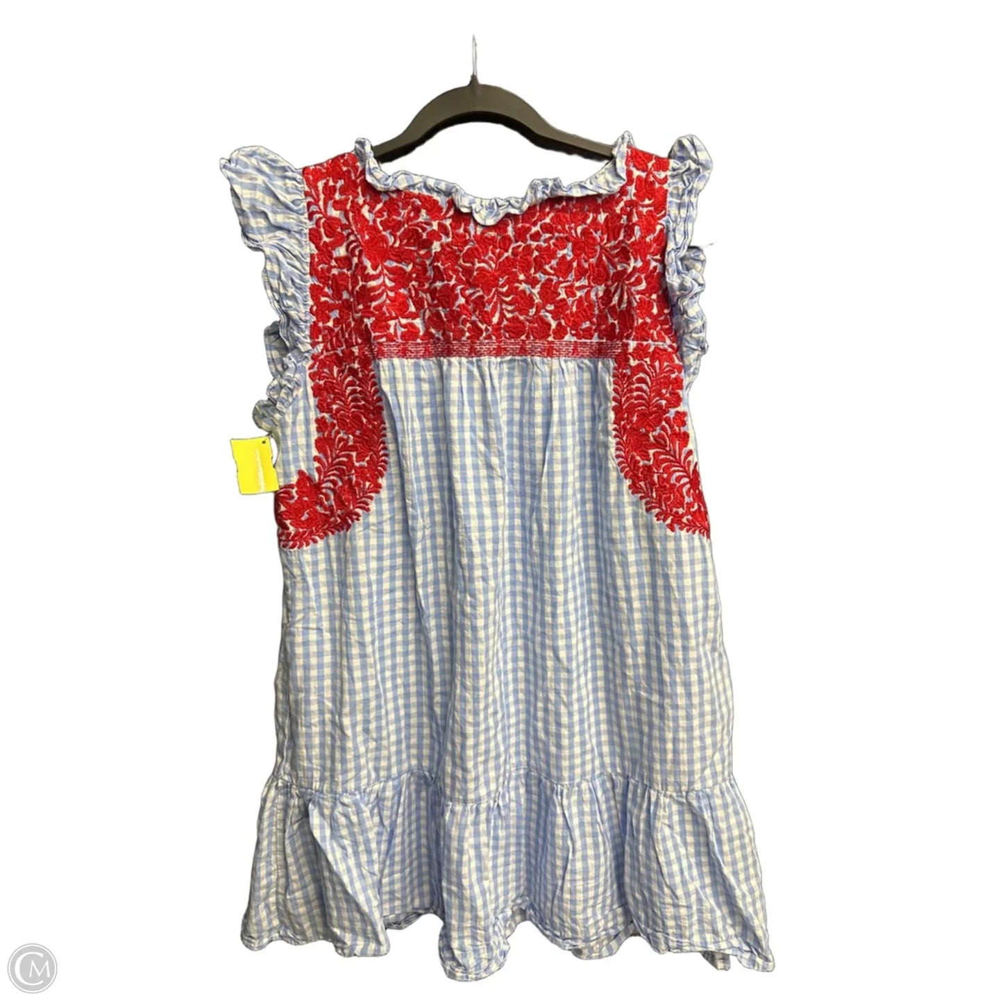Dress Casual Short By J.marie In Checkered Pattern, Size: L