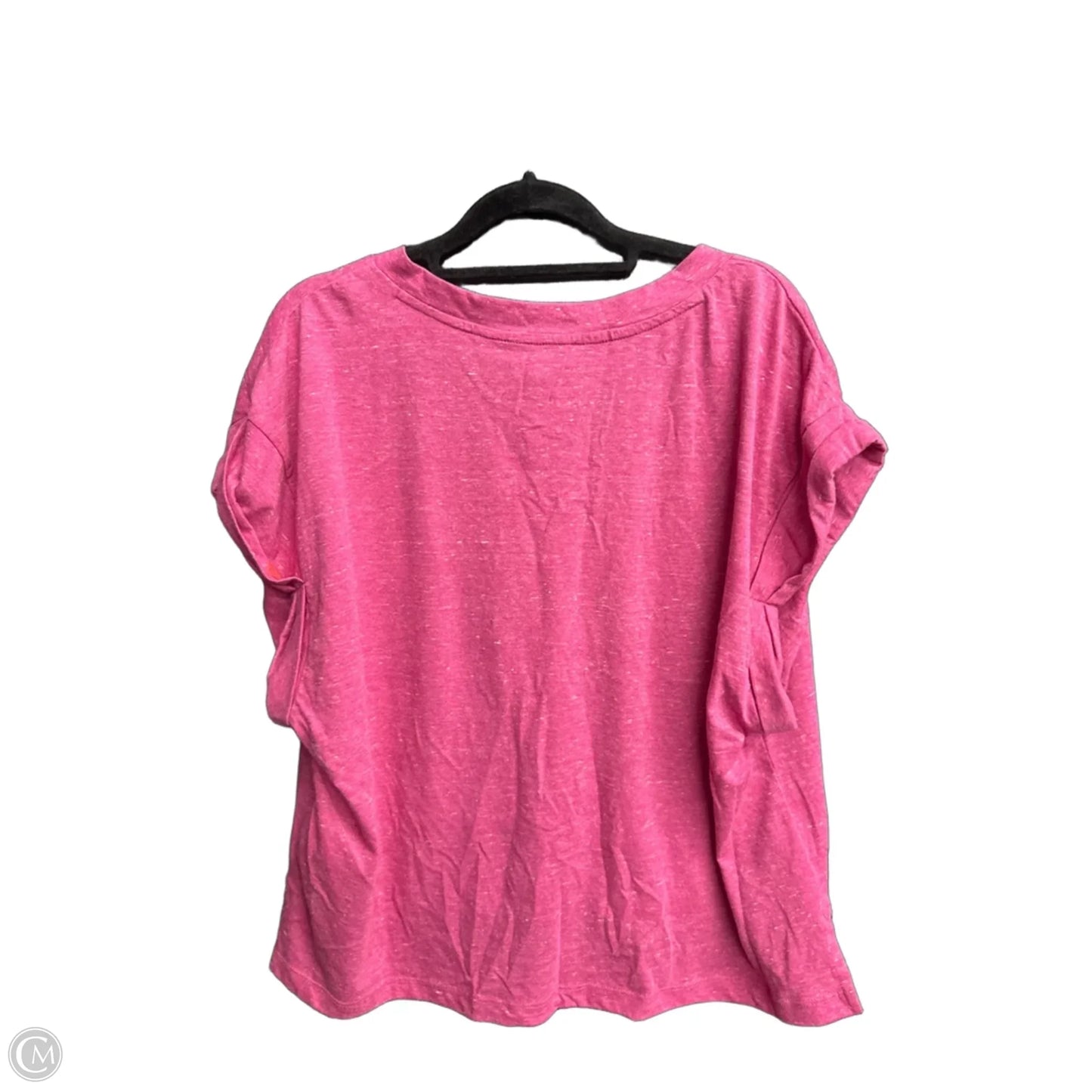 Top Short Sleeve Basic By Jessica Simpson In Pink, Size: Xl
