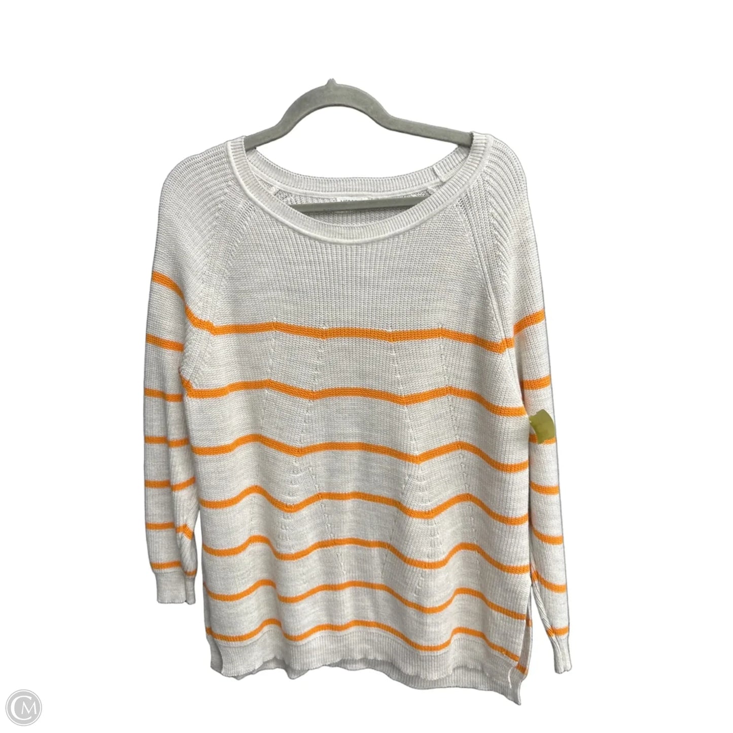 Sweater By Clothes Mentor In Striped Pattern, Size: M