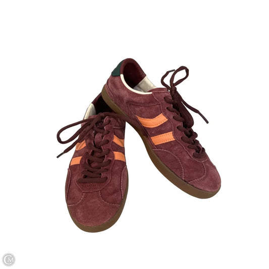 Shoes Sneakers By Clothes Mentor In Maroon, Size: 7