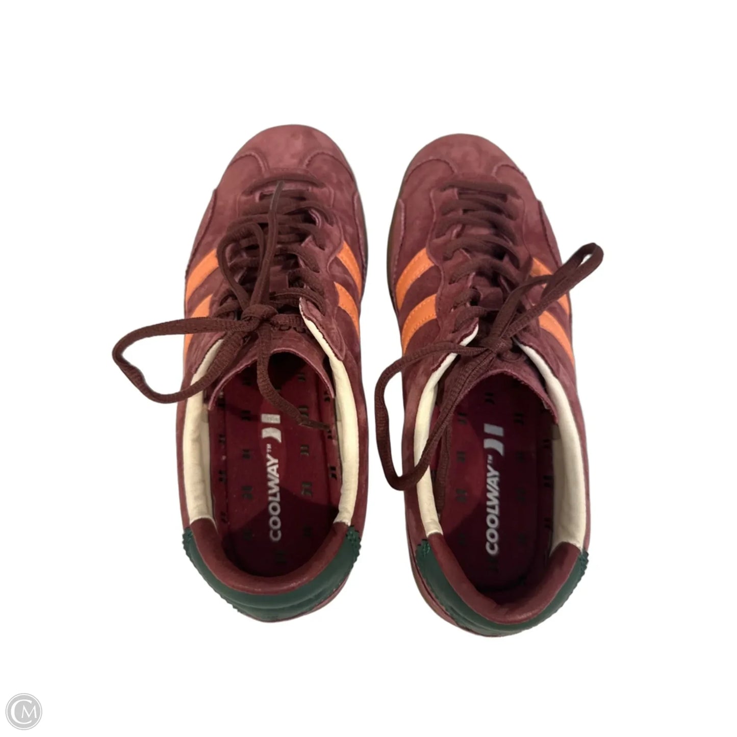 Shoes Sneakers By Clothes Mentor In Maroon, Size: 7